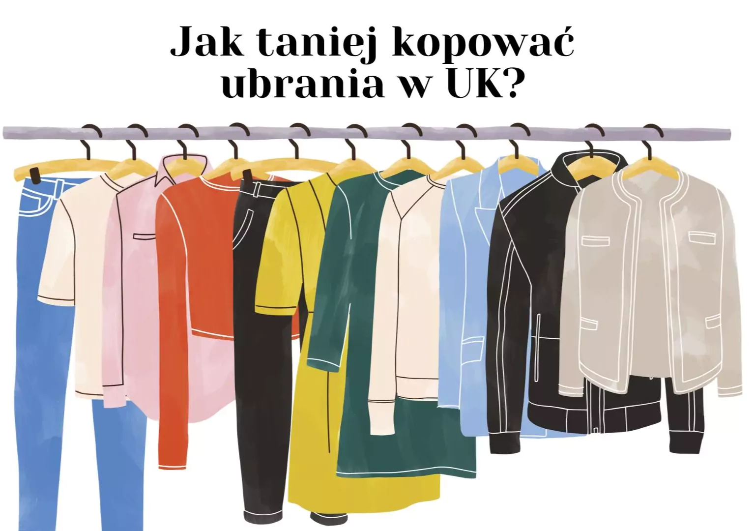 Jak taniej kupić ubrania w UK
